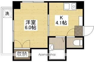 福寿ビル【2階】の間取り