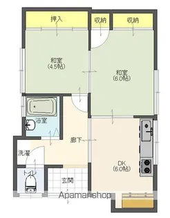 和歌山県日高郡印南町大字印南【一戸建】の間取り