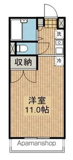 レジデンスSUN【1階】の間取り