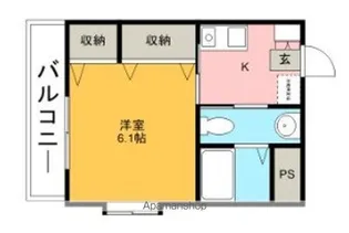 シュモンド舞浜【2階】の間取り