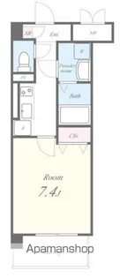 東京都江東区深川2丁目【マンション】の間取り