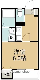 レピュート薬師堂【1階】の間取り