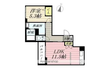 エトリヴィエール【2階】の間取り
