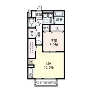 瀬田メディエートプラザC【207号室】の間取り