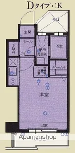 エステートモアウエストパーク【4階】の間取り