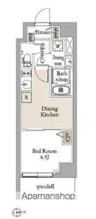 グランカーサ住吉Ⅲ【7階】の間取り