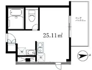 小茂根さつきハイム【311号室】の間取り