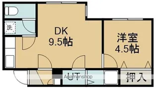 ハイツヒロⅢ【20C号室】の間取り