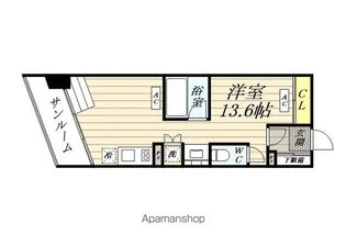 開洋館【7階】の間取り