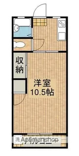 パトリエ新名爪【1階】の間取り