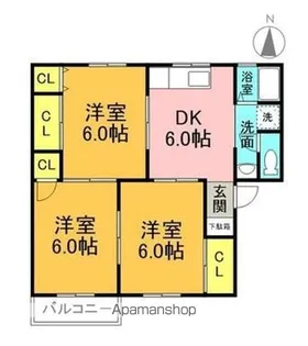 アルシオンⅡ【2階】の間取り