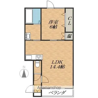 CLASS帯広−Ⅱ【1階】の間取り