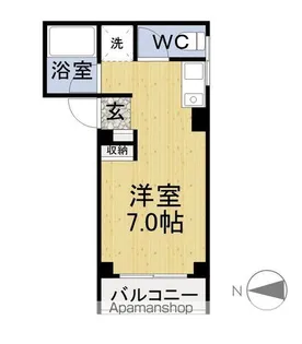 手寄レジデンス【301号室】の間取り