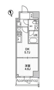 ALTERNA浅草【4階】の間取り