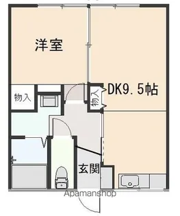穂高荘【2階】の間取り