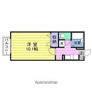 アムールコートCD【1階】の間取り
