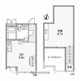 ALERO代々木【4階】の間取り