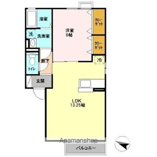 ノクターン【2階】の間取り