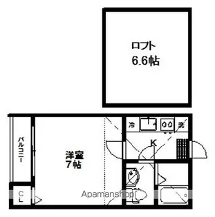 グランコンフォール北四番丁【201号室】の間取り