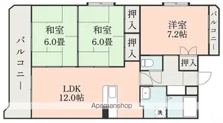 ヴェルドミール伊地知A【202号室】の間取り