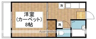 パームタウン【201号室】の間取り