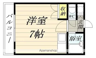 リエス小田原【1階】の間取り