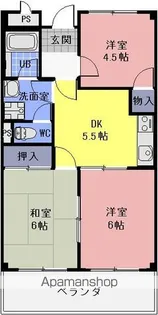 リンピア末広【202号室】の間取り