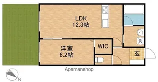 リーヴェシュタット浜北小松【1階】の間取り