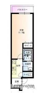 フジパレス紀伊中ノ島ウエスト【302号室】の間取り