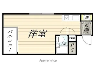 アップルメイツ矢向【301号室】の間取り