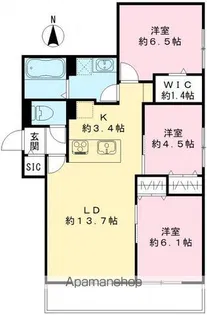 MAISON DE RAY【3階】の間取り