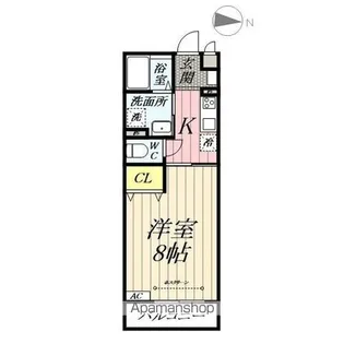 ソラーナ三郷中央【201号室】の間取り