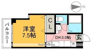 ピジョン【2階】の間取り