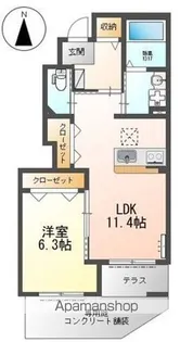 LULU AINA(ルルアイナ)【1階】の間取り