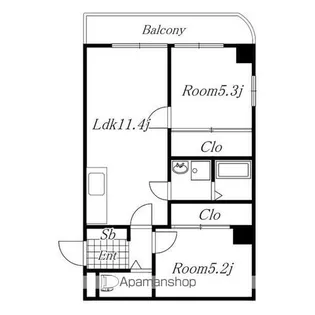 G1ビル牧の里【4階】の間取り