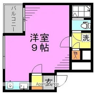 コリンズ86ビル【3階】の間取り
