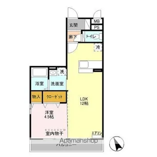 アルト・ポンテ【3階】の間取り