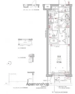 クレイシアIDZ祐天寺Ⅱ【3階】の間取り