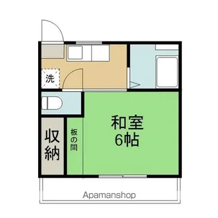 ハイツ小野【1階】の間取り