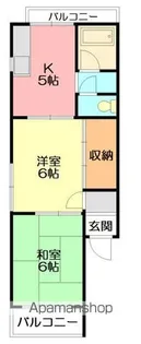 ネオプラザ平塚【2階】の間取り