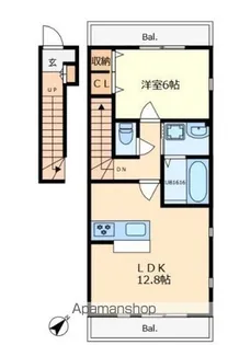 Sweet HomeⅡ【2階】の間取り