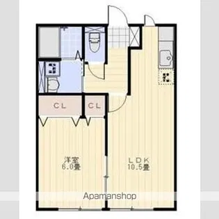 レトア宮町【1階】の間取り