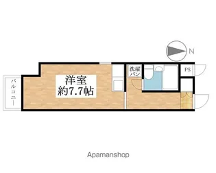 ステップ21【A-1号室】の間取り