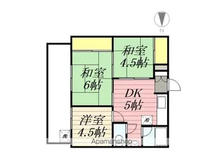 グランツレジデンス(旧第16上野ビル)【3階】の間取り