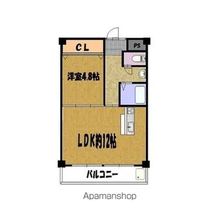 黒川M【2階】の間取り