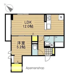 PREXION ACE【2階】の間取り