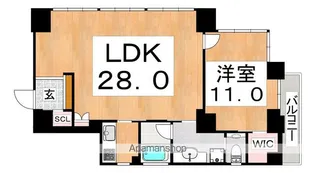 SHUNKI上本町【2階】の間取り