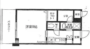 レガート東小岩【4階】の間取り