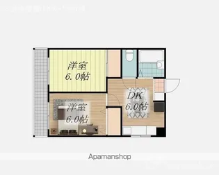 アーバンヒルズ土居田【4階】の間取り