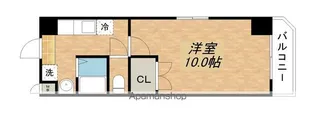 アートプラザユー【4011号室】の間取り